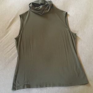 Muted Green turtle neck